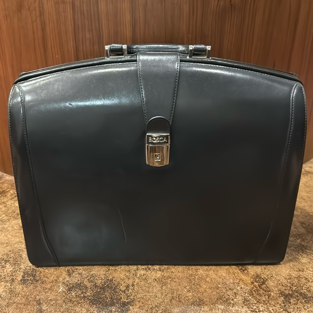 Bosca Old Leathers Collection - Partners Brief in Black